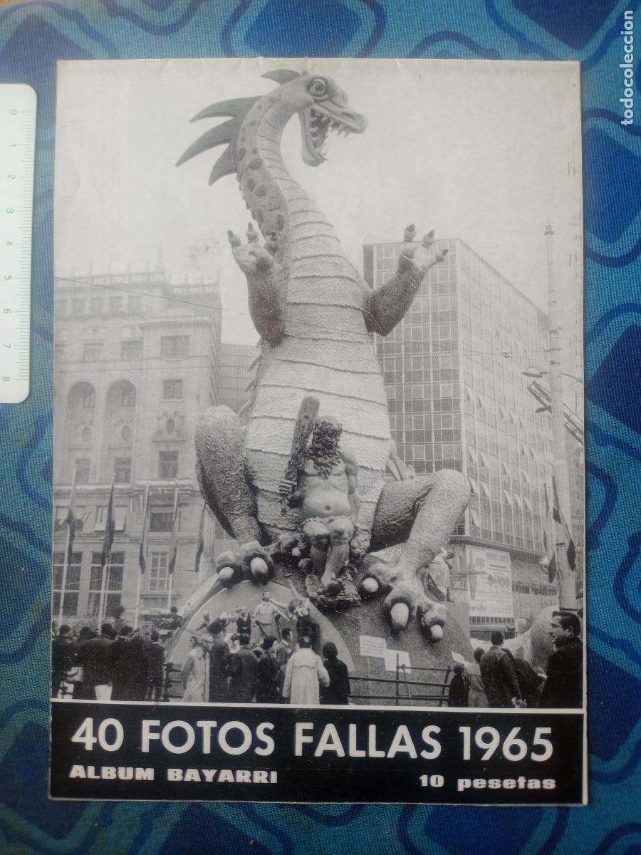 Otros Art&iacute;culos de Coleccionismo en Papel: REVISTA ALBUM FALLAS 1965 VALENCIA 40 FOTOS ALBUM BAYARRI