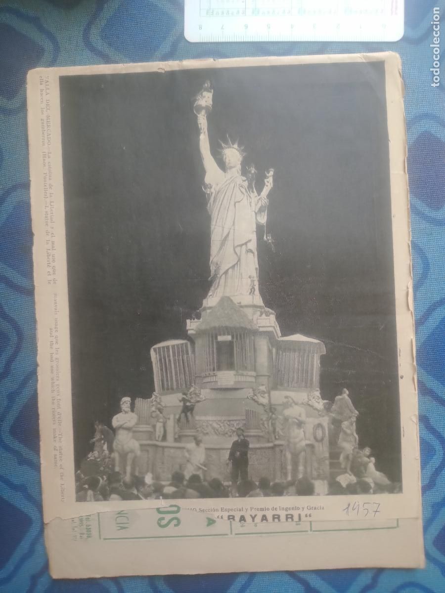 Otros art&iacute;culos de coleccionismo en papel: ALBUM 40 FOTOS FALLAS 1957. BAYARRI