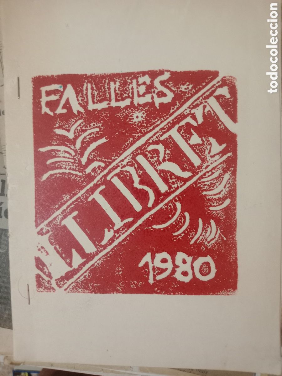Otros Art&iacute;culos de Coleccionismo en Papel: Fallas de Valencia. Caba&ntilde;al Llibret 1980 L'escola Ruiz Gim&eacute;nez. Educaci&oacute;n especial Dibujos escolares