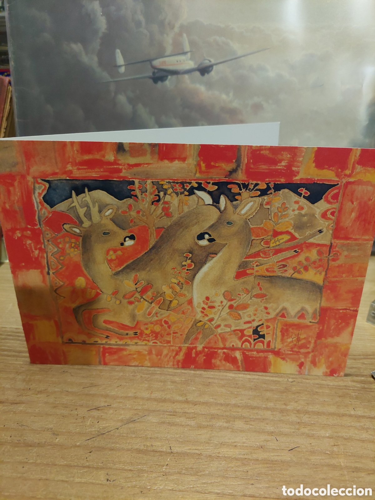 Collectionnisme Papier divers: FELICITACI&Oacute;N NAVIDAD FEDERACI&Oacute;N GALLEGA CAZA