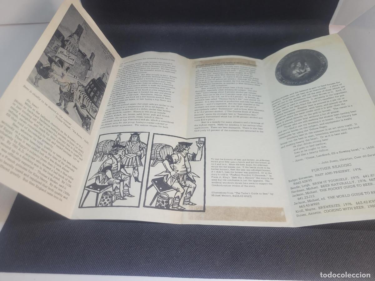 Otros art&iacute;culos de coleccionismo en papel: MILWAUKEE READER BEER 1983 - Foto 2