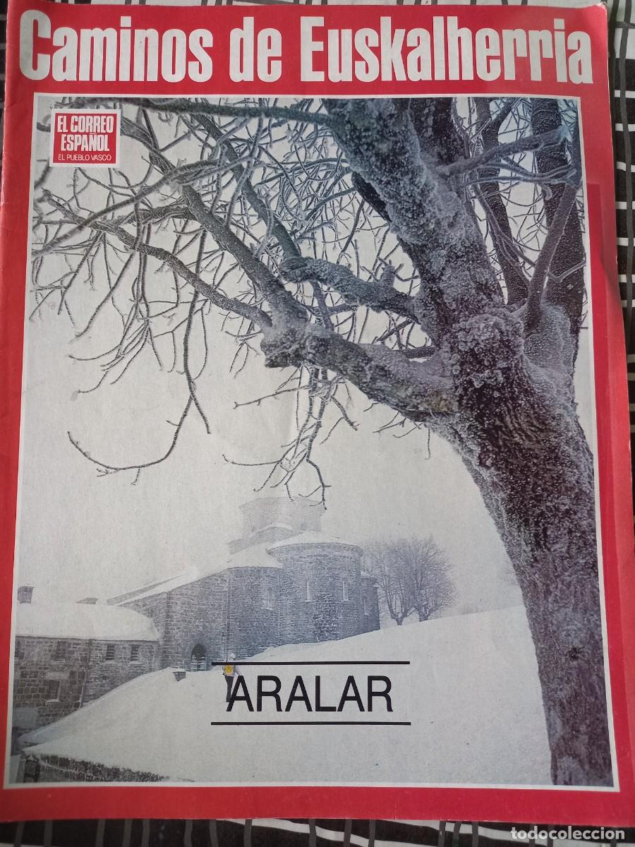 Otros art&iacute;culos de coleccionismo en papel: ARALAR. FASCICULO DE CAMINOS DE EUSKALHERRIA. 12 PAGINAS