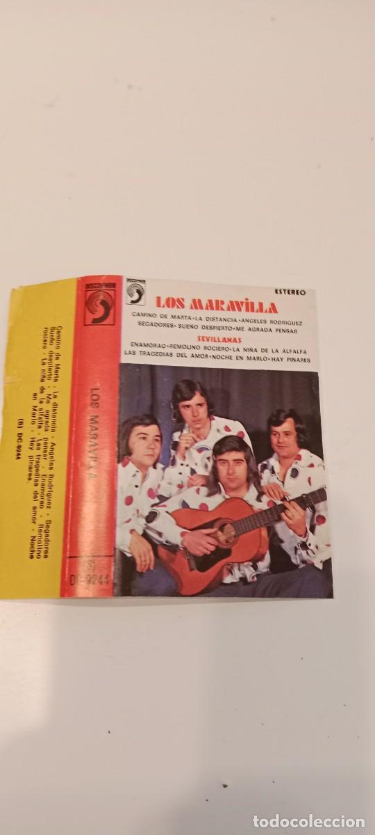 Collectionnisme Papier divers: C-INS CARATULA CASETE LOS MARAVILLA LA DE FOTO