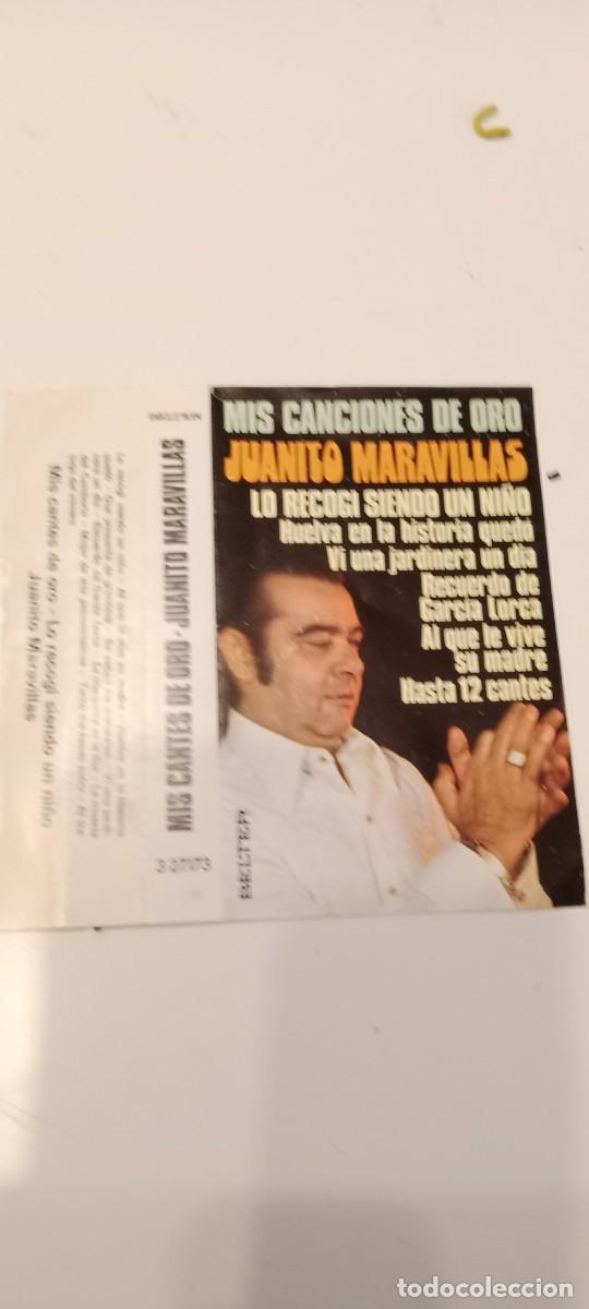 Sammelleidenschaft Andere Papierartikel: C-INS CARATULA DE CASETE JUANITO MARAVILLAS LA DE FOTO