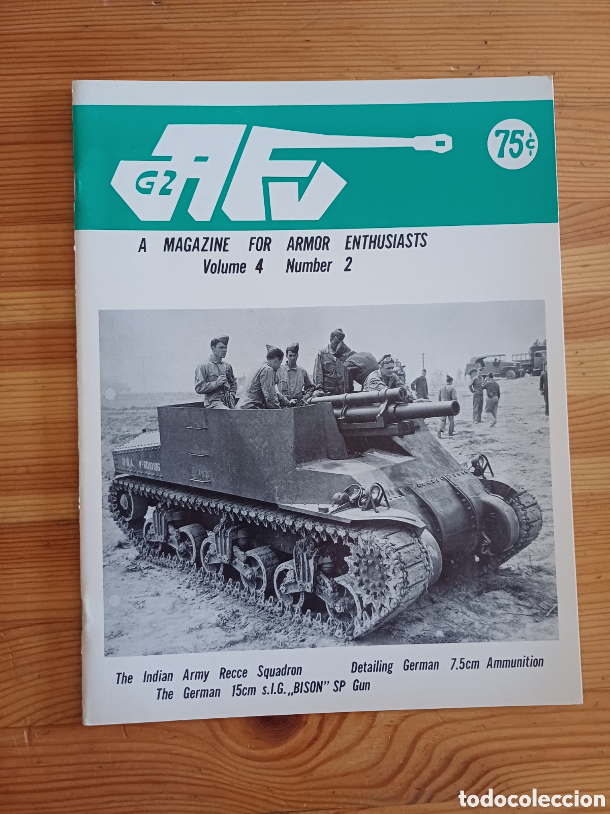 Otros Art&iacute;culos de Coleccionismo en Papel: AFV Revista militar y modelismo en ingl&eacute;s Magazine volume 4 num 2