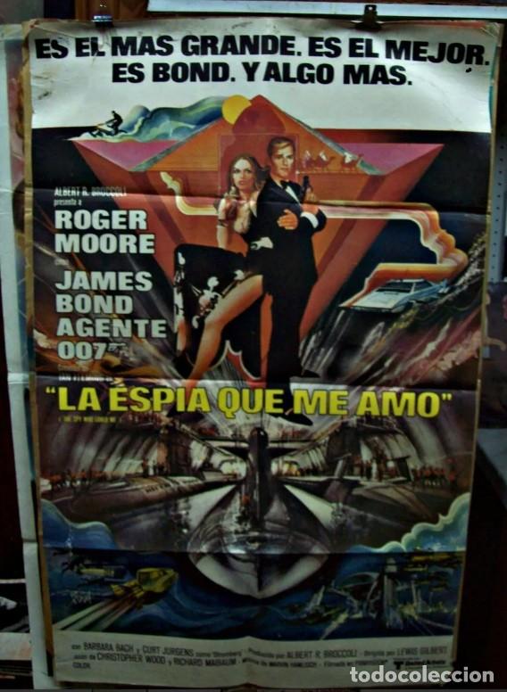 Otros Art&iacute;culos de Coleccionismo en Papel: afiche pelicula james bond 007 la espia que me amo 1977
