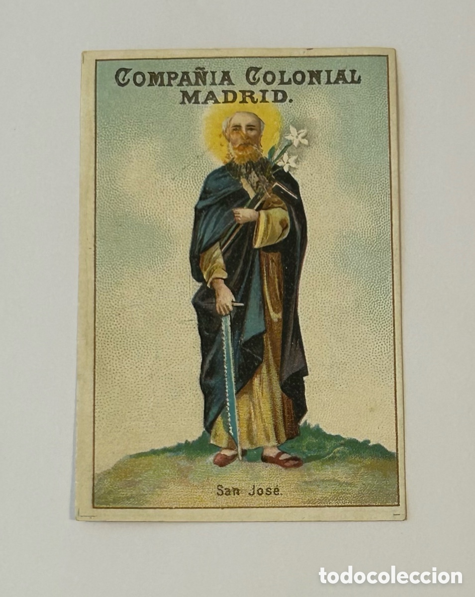 Outros artigos de papel: COMPA&Ntilde;&Iacute;A COLONIAL. CHOCOLATES, CAF&Eacute;S Y T&Eacute;S. CALLE MAYOR. MADRID. SAN JOS&Eacute;. PUBLICIDAD