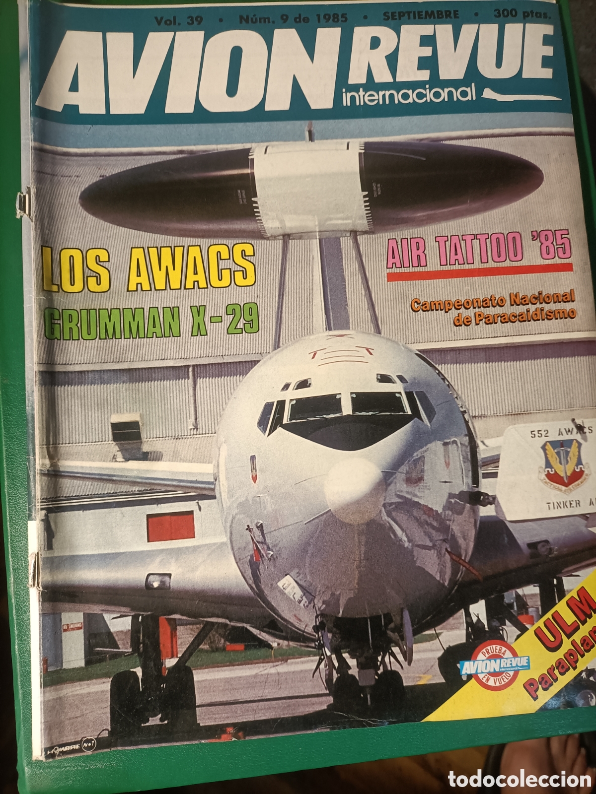 Sammelleidenschaft Andere Papierartikel: AVI&Oacute;N REVUE INTERNACIONAL NUM 9,1985