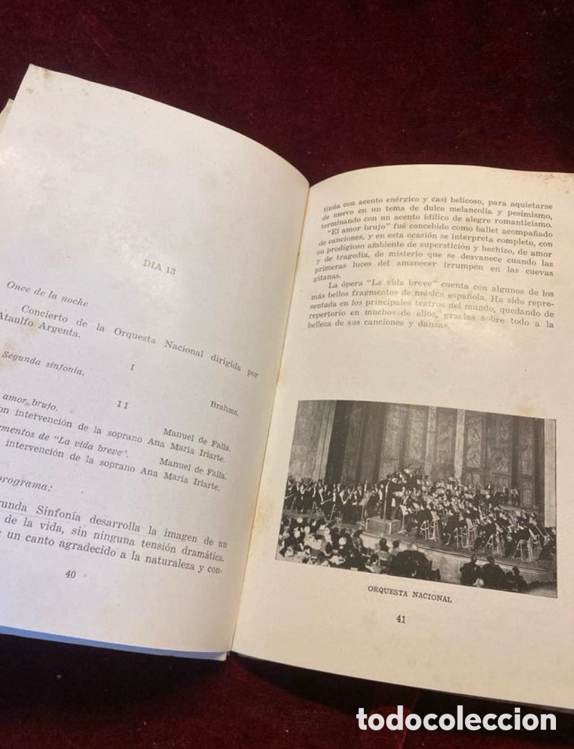 Otros art&iacute;culos de coleccionismo en papel: Programa de Fiestas Santander. 1952 - Foto 4
