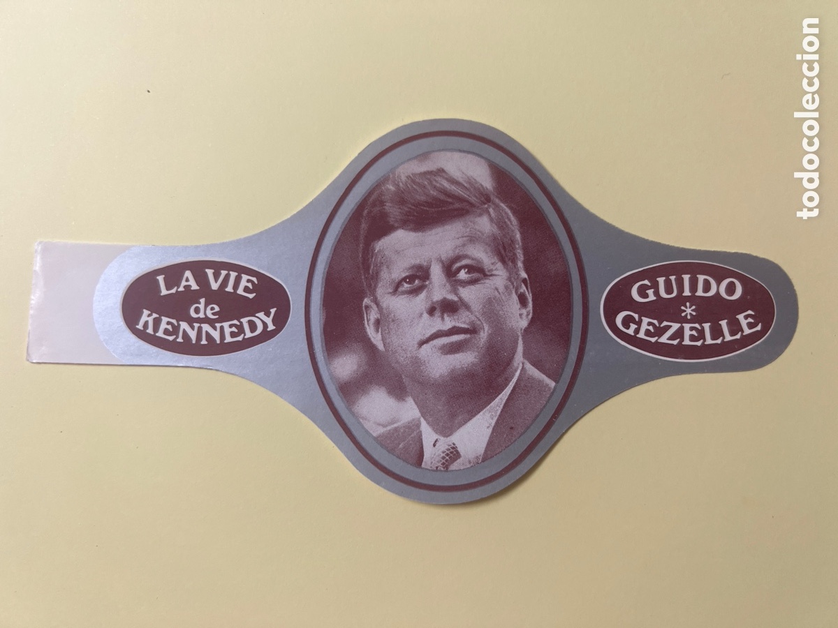 Sammelleidenschaft Andere Papierartikel: L1150. VITOLA DE LA VIDA DE KENNEDY (GUIDO GEZELLE) LA VIE DE KENNEDY