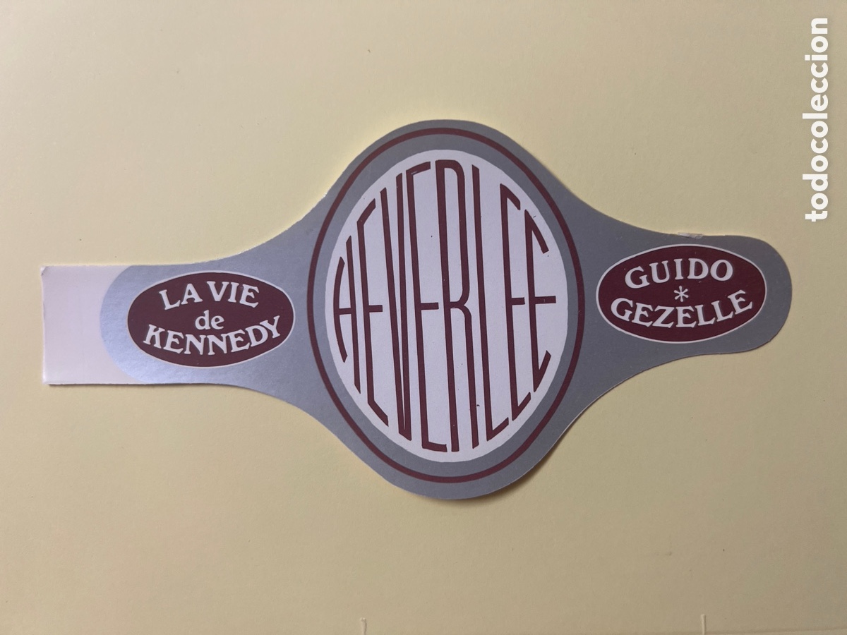 Sammelleidenschaft Andere Papierartikel: L1200. VITOLA DE LA VIDA DE KENNEDY (GUIDO GEZELLE) LA VIE DE KENNEDY