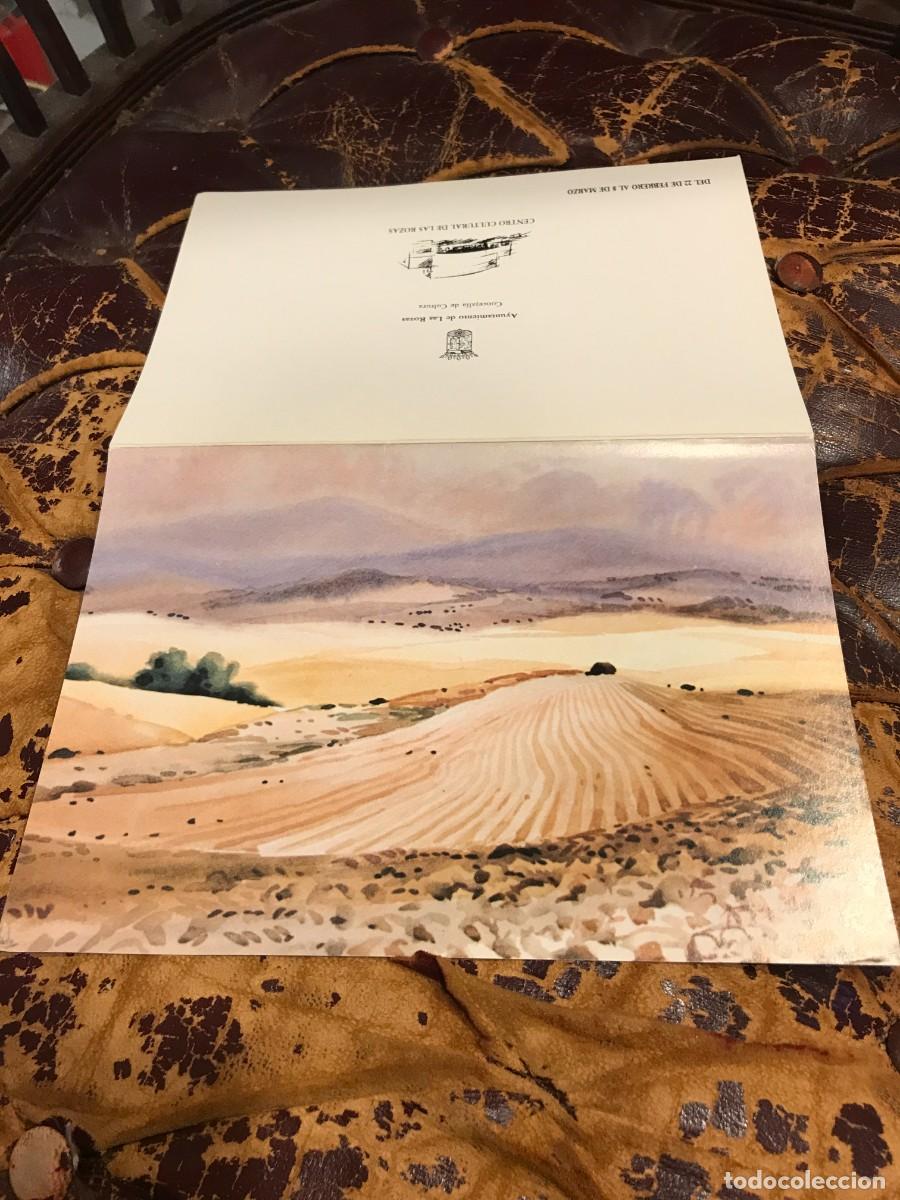 Collectionnisme Papier divers: FOLLETO-INVITACI&Oacute;N. EXPOSICI&Oacute;N DE JOS&Eacute; GONZ&Aacute;LEZ COLLADO. CENTRO CULTURAL DE LAS ROZAS.