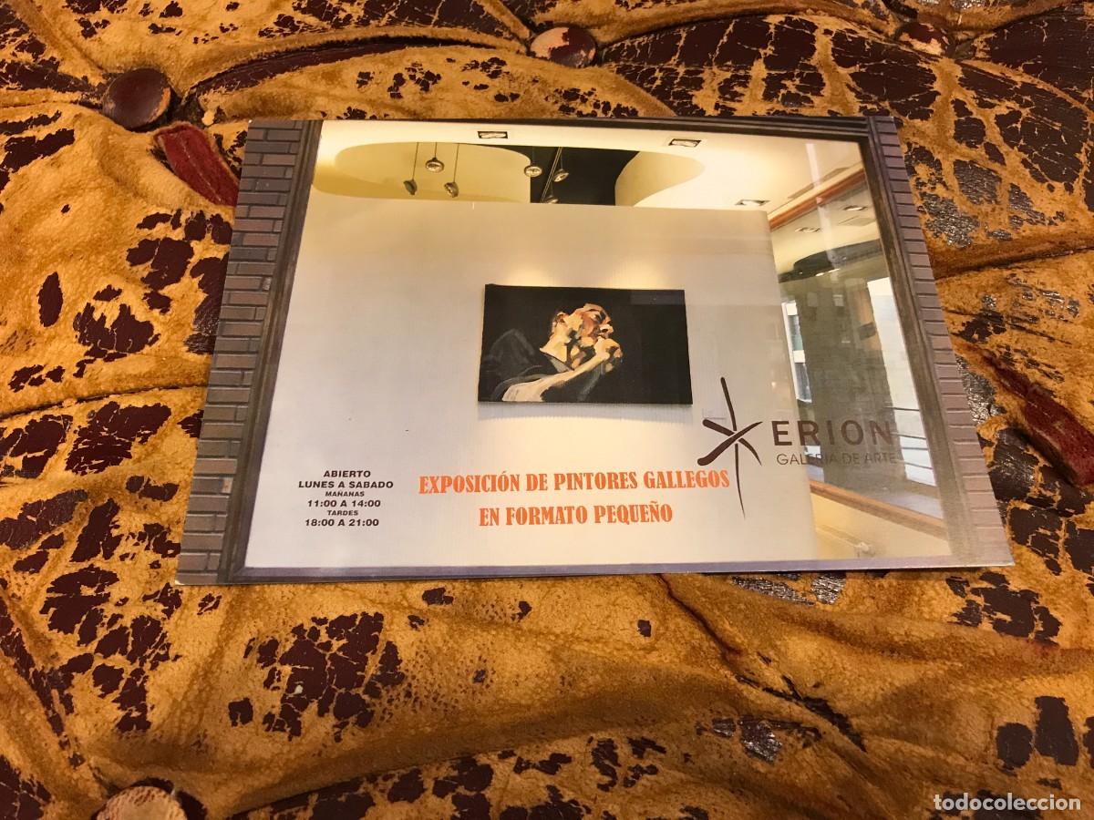 Collectionnisme Papier divers: FOLLETO-INVITACI&Oacute;N. GALER&Iacute;A XERI&Oacute;N. PINTORES GALLEGOS EN FORMATO PEQUE&Ntilde;O. CORU&Ntilde;A. 17 X 12CM. 2007