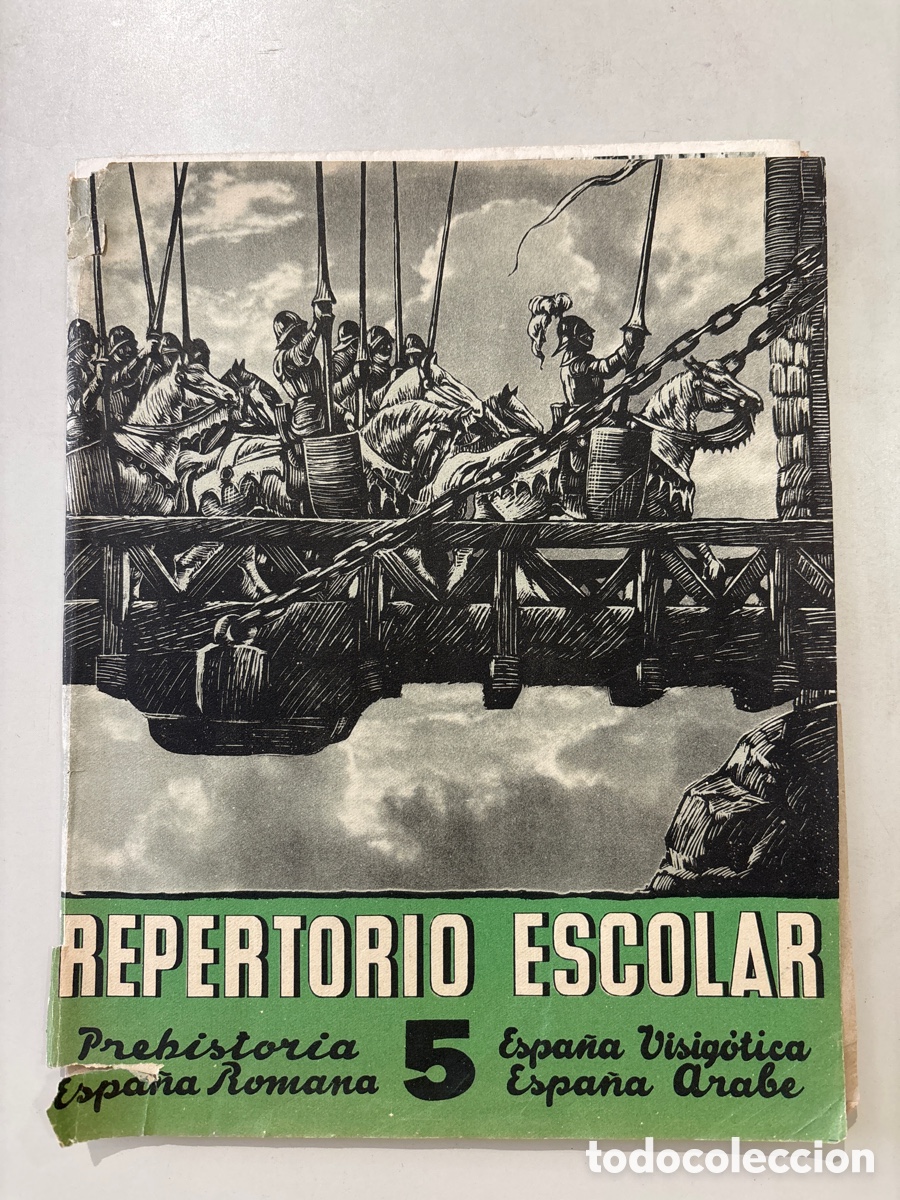 Otros Art&iacute;culos de Coleccionismo en Papel: REPERTORIO ESCOLAR. 5. PREHISTORIA. ESPA&Ntilde;A ROMANA, VISIGOTICA Y &Aacute;RABE. I. G. SEIX BARRAL HNOS., S. A