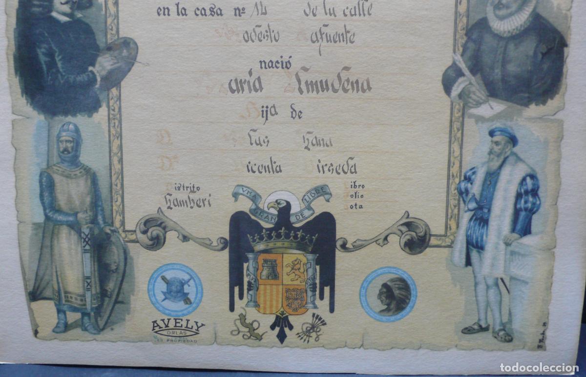 Otros art&iacute;culos de coleccionismo en papel: RECORDATORIO DE NACIMIENTO - Foto 3