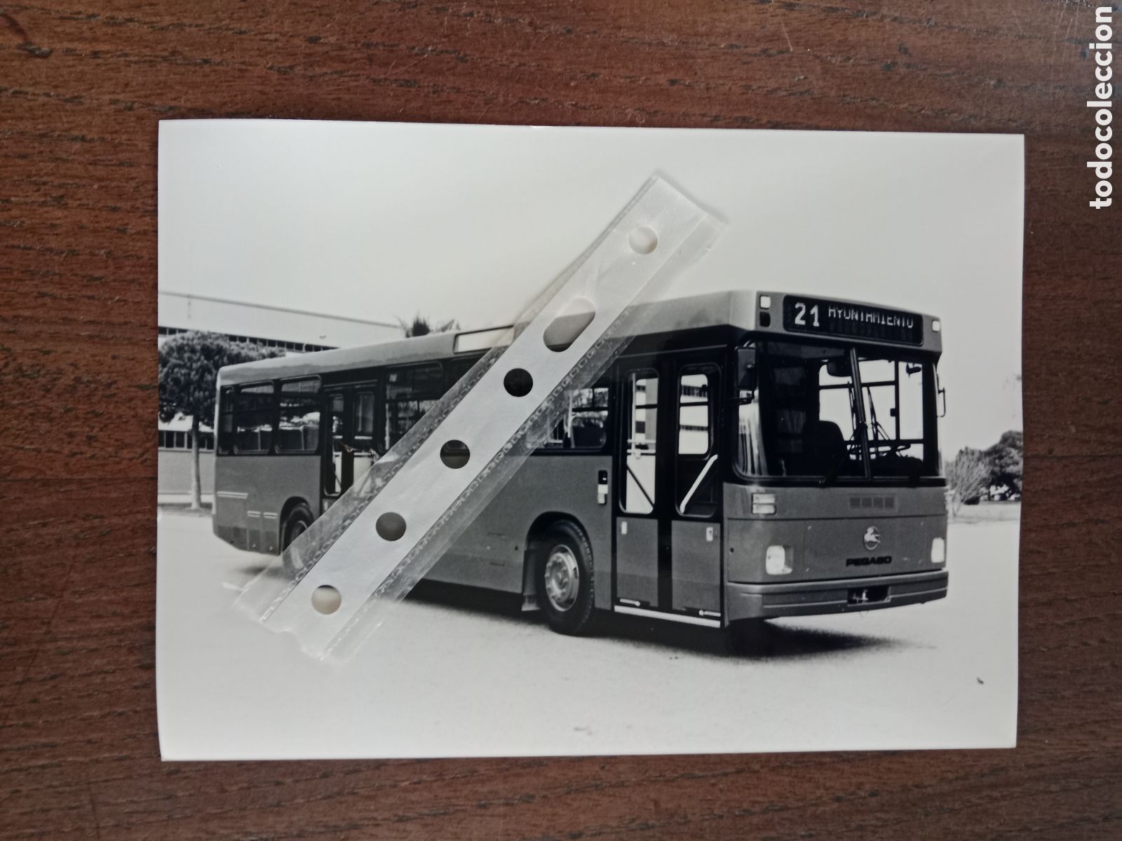 Otros Art&iacute;culos de Coleccionismo en Papel: Fotograf&iacute;a autob&uacute;s Pegaso