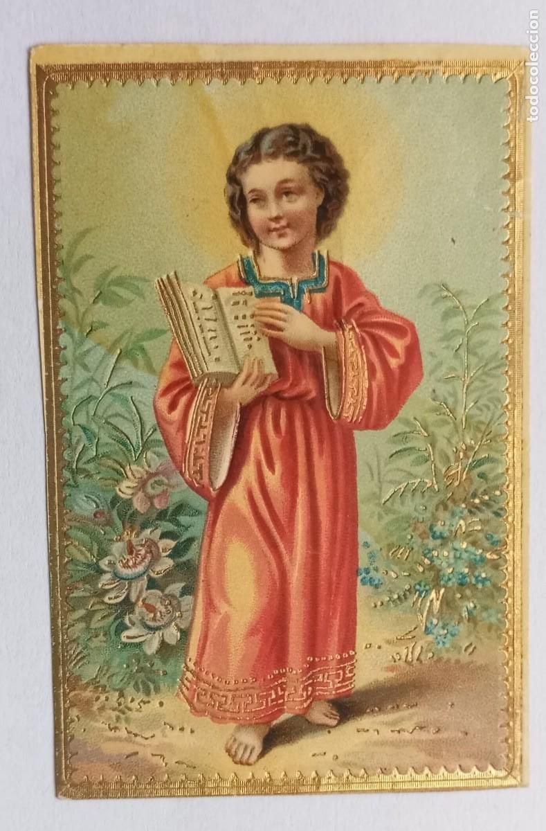 Otros art&iacute;culos de coleccionismo en papel: Antiguas estampas religiosas. - Foto 4