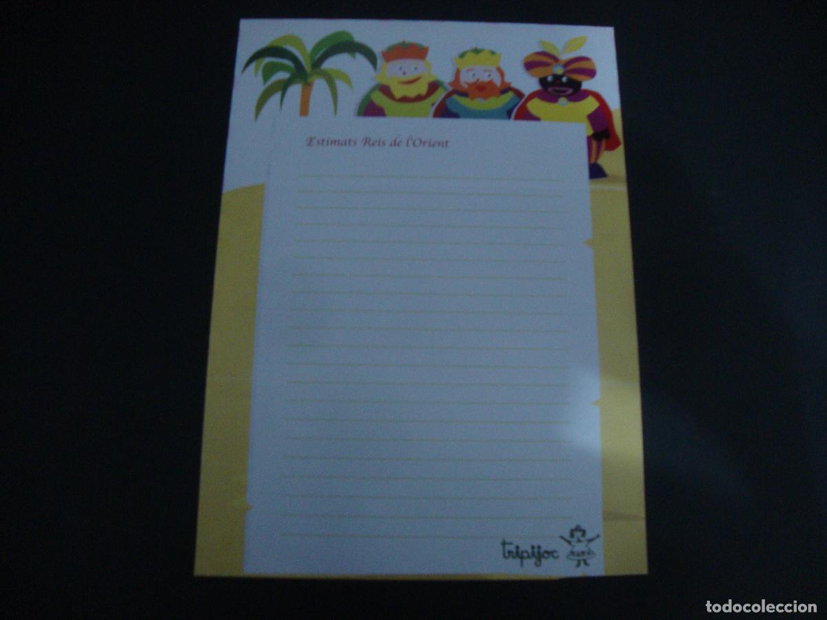 Paper Collecting Others: CARTA REYES MAGOS PUBLICIDAD TRIPIJOC I MILI JOGUINES