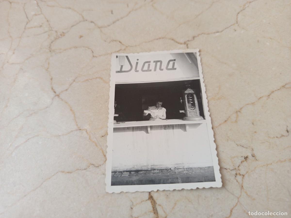 Otros art&iacute;culos de coleccionismo en papel: Antigua foto Naranjada Diana de Carcagente. A&ntilde;o 1955