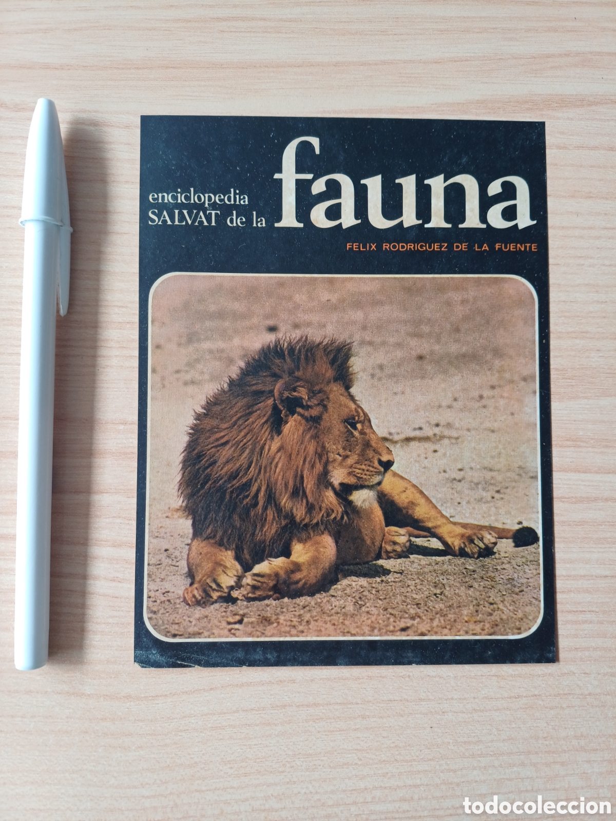 Otros art&iacute;culos de coleccionismo en papel: ENCICLOPEDIA SALVAT DE LA FAUNA FELIZ RODRIGUEZ DE LA FUENTE PASQUIN FLYER