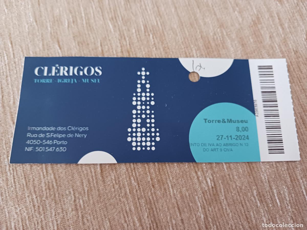 Collectionnisme Papier divers: entrada torre museu clerigos, portugal, puede variar la numeracion