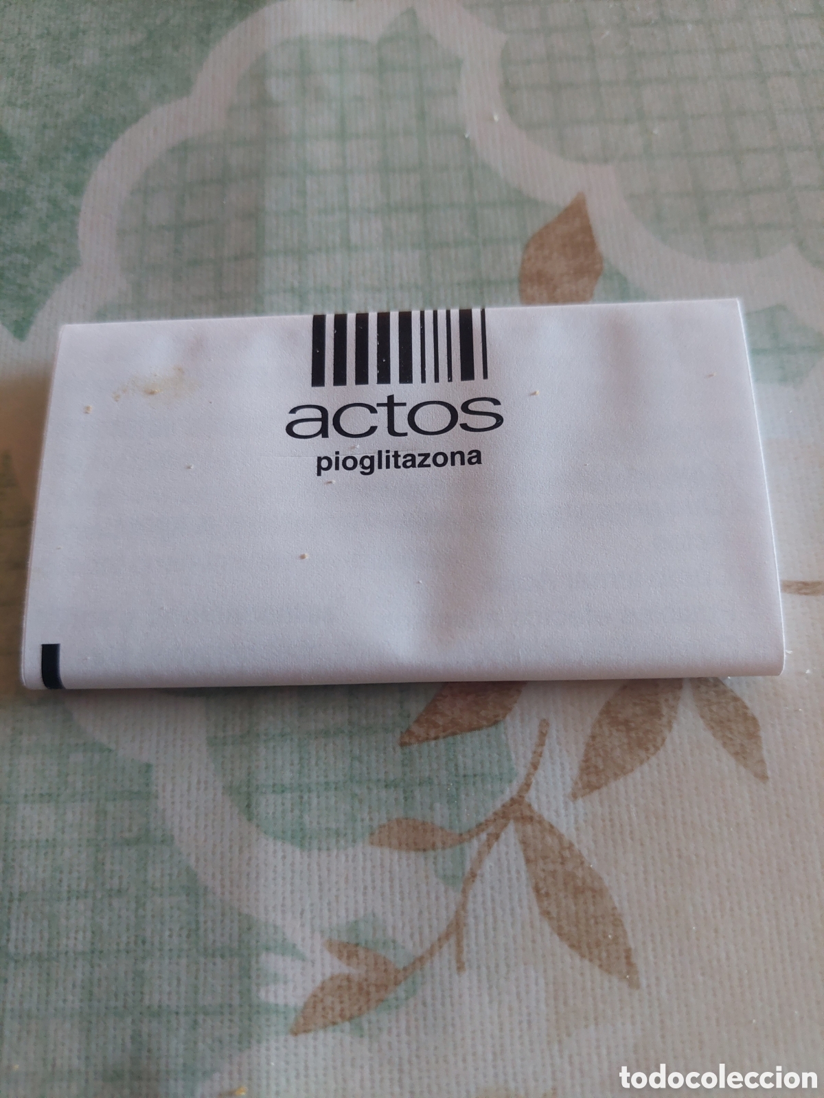 Sammelleidenschaft Andere Papierartikel: PR&Oacute;SPETO ACTOS PLOGITAZONA MEDICAMENTOS