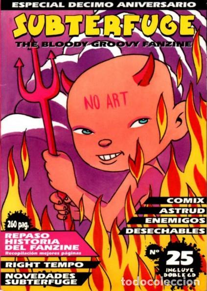 Otros Art&iacute;culos de Coleccionismo en Papel: SUBTERFUGE FANZINE N&ordm; 25 + 2CDs 10&ordm; aniversario