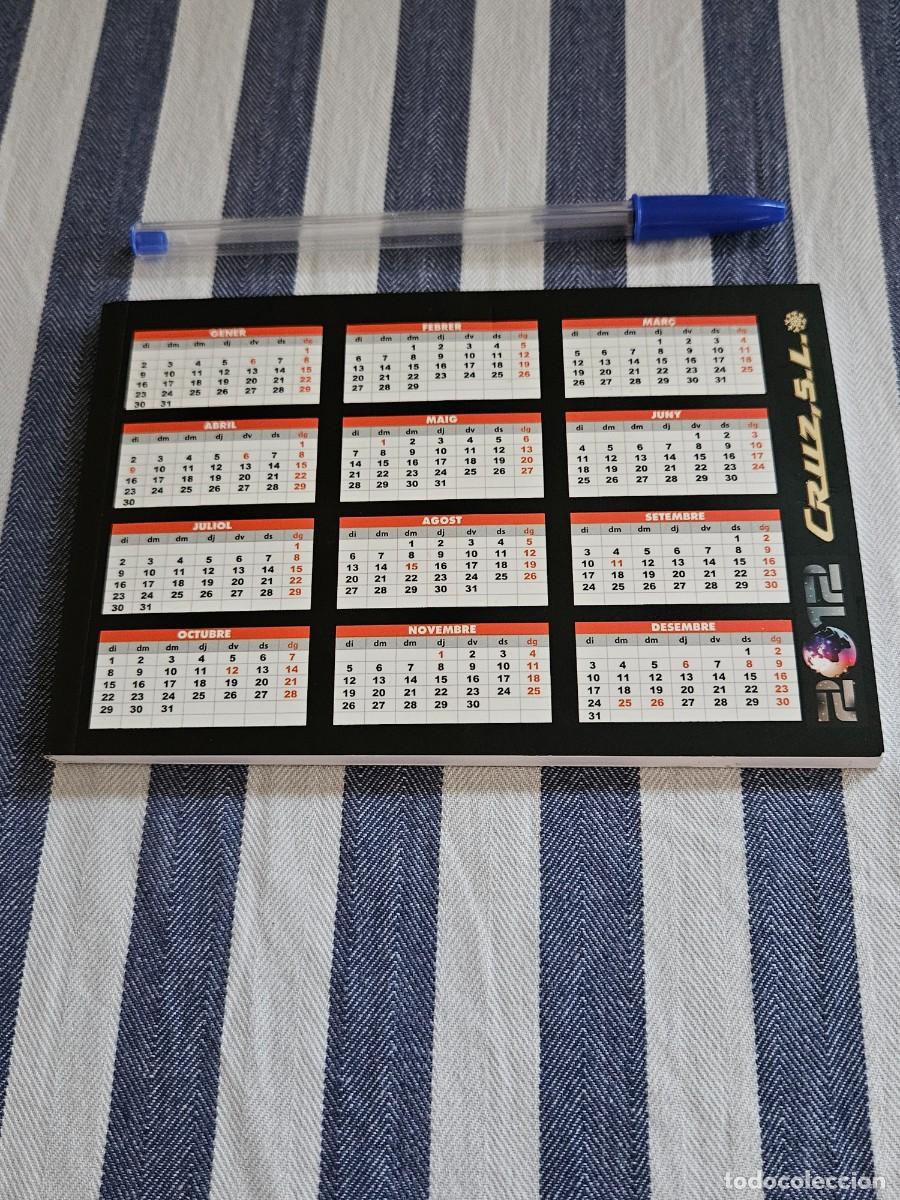 Otros art&iacute;culos de coleccionismo en papel: Libreta Nueva Por Un Lado Publicidad Empresa Cruz, S.L Y Por El Otro Calendario Del 2012.
