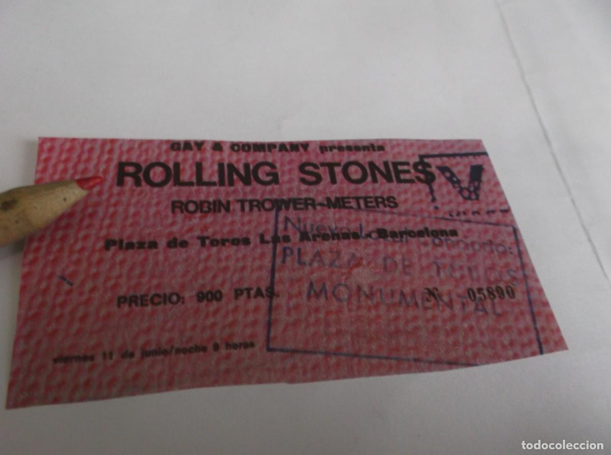 Otros Art&iacute;culos de Coleccionismo en Papel: RECORTE 2001-ENTRADA FACS&Iacute;MIL GAY & COMPANY PRESENTA ROLLING STONES.PLAZA TOROS LAS ARENAS-BARCELONA
