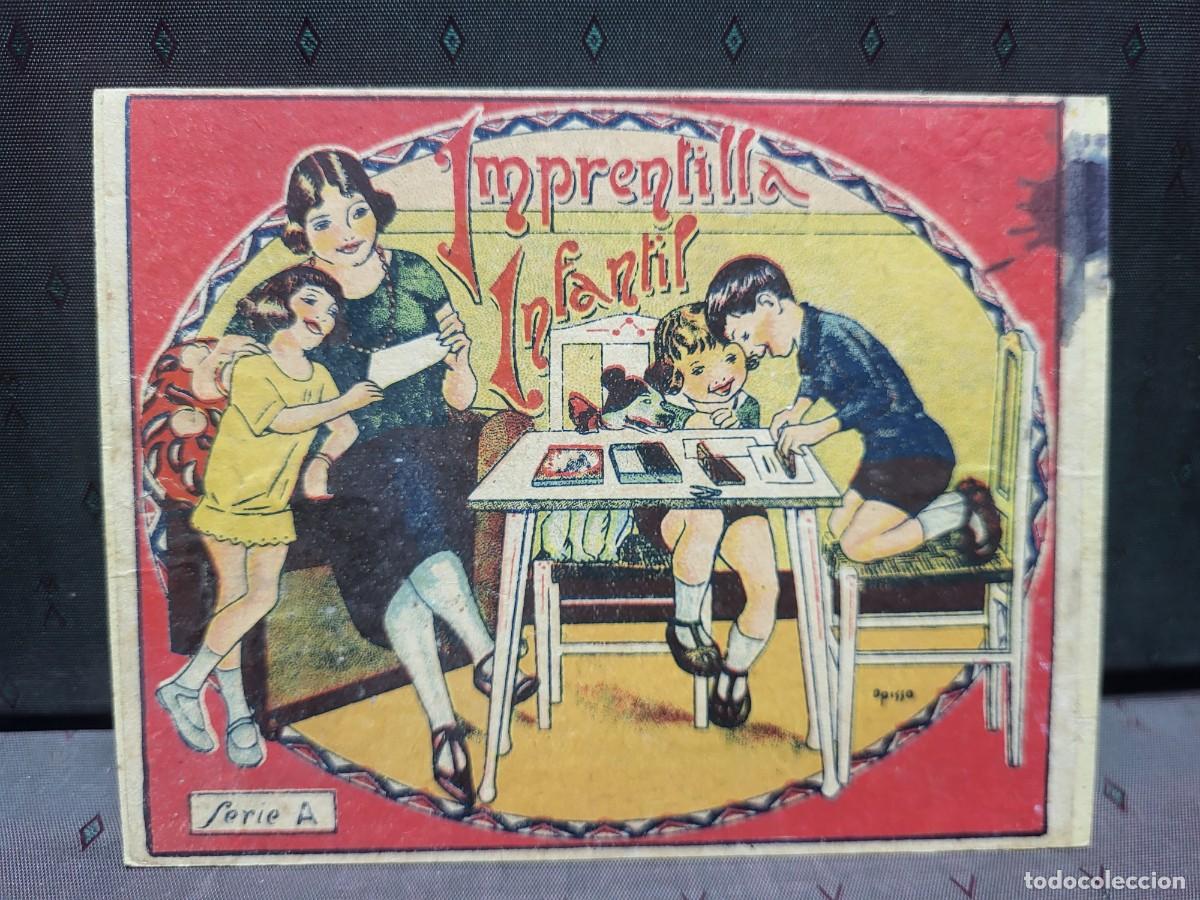 Paper Collecting Others: IMPRENTILLA ESCOLAR JUGUETE INFANTIL SERIE A