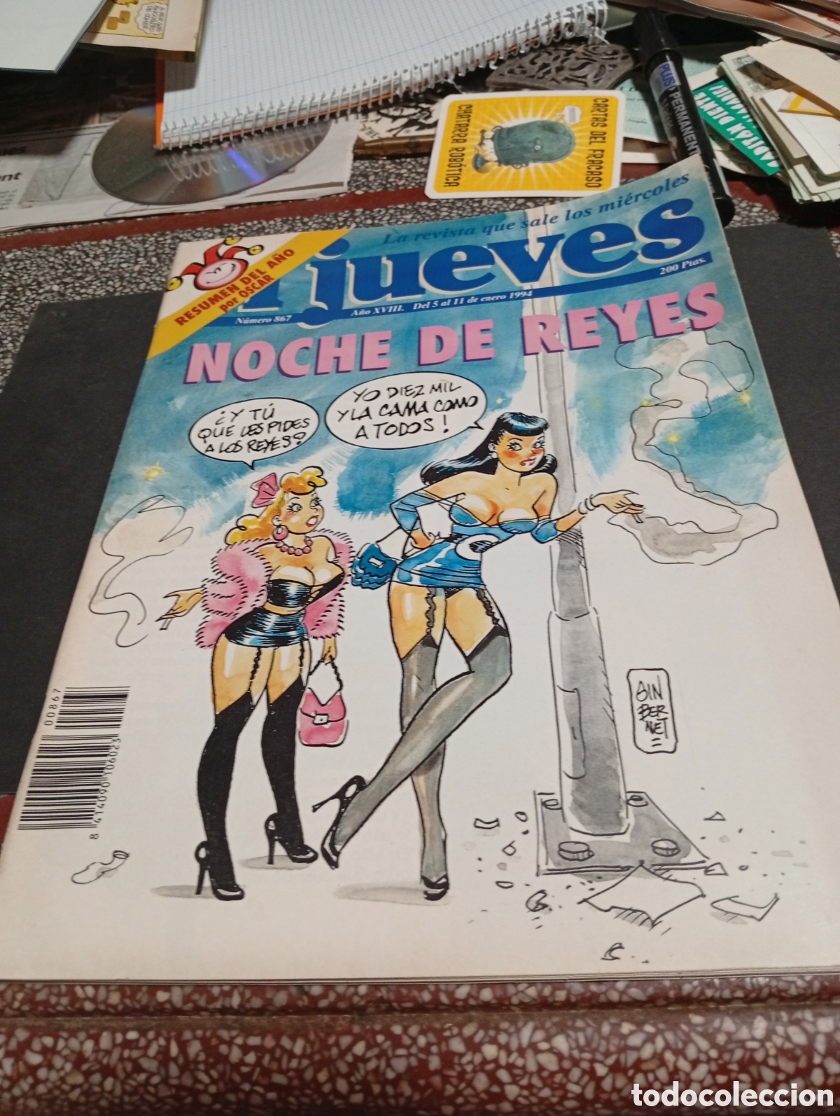 Otros Art&iacute;culos de Coleccionismo en Papel: Revista el jueves p&oacute;ster Michael Jackson