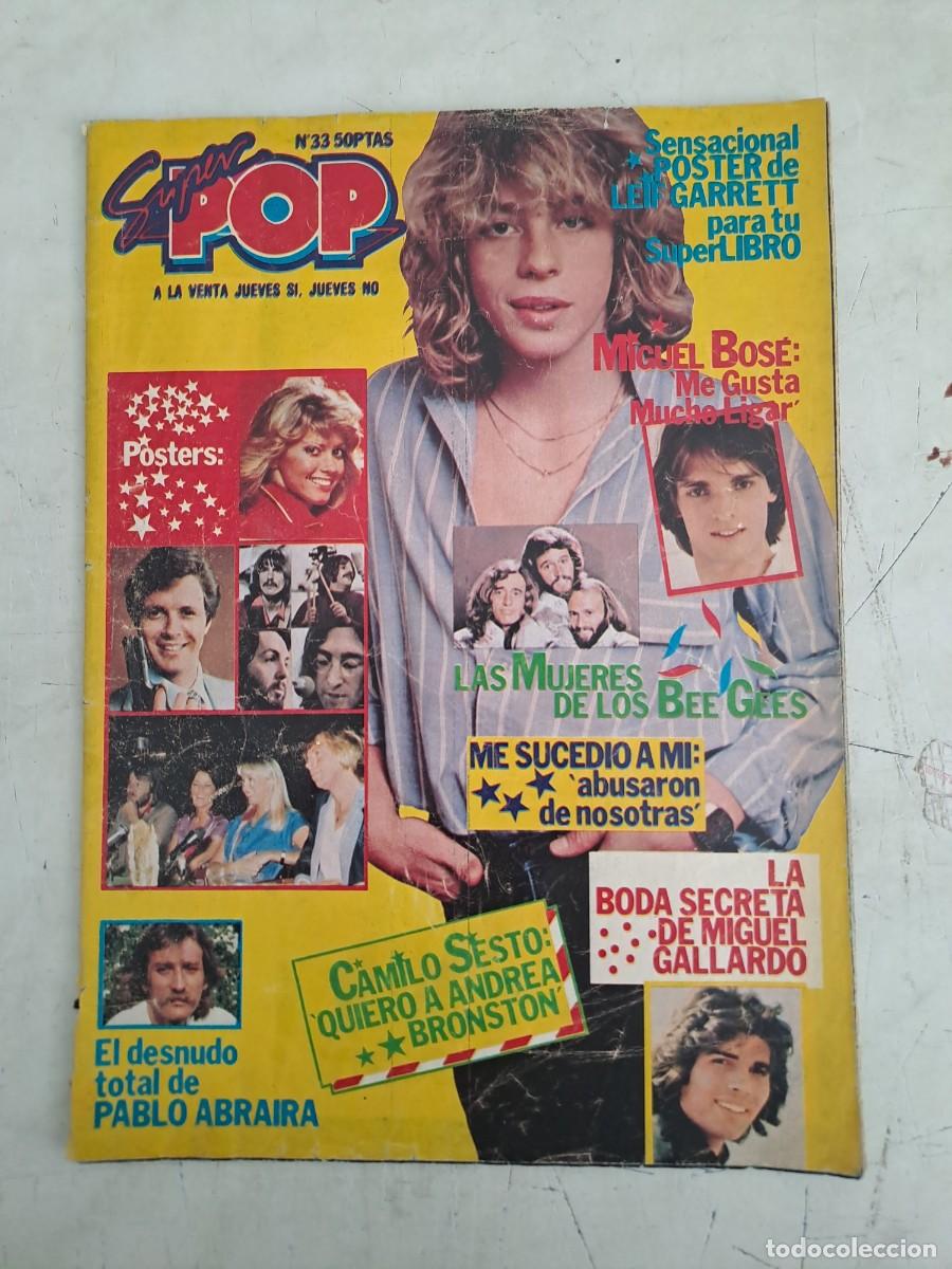 Otros Art&iacute;culos de Coleccionismo en Papel: Super pop 33, con poster central y posters adicionales, en buen estado