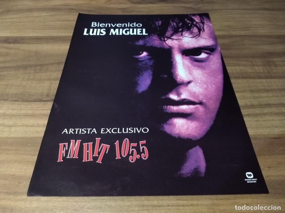 Otros Art&iacute;culos de Coleccionismo en Papel: (PG742) Publicidad Luis Miguel * FM Hit