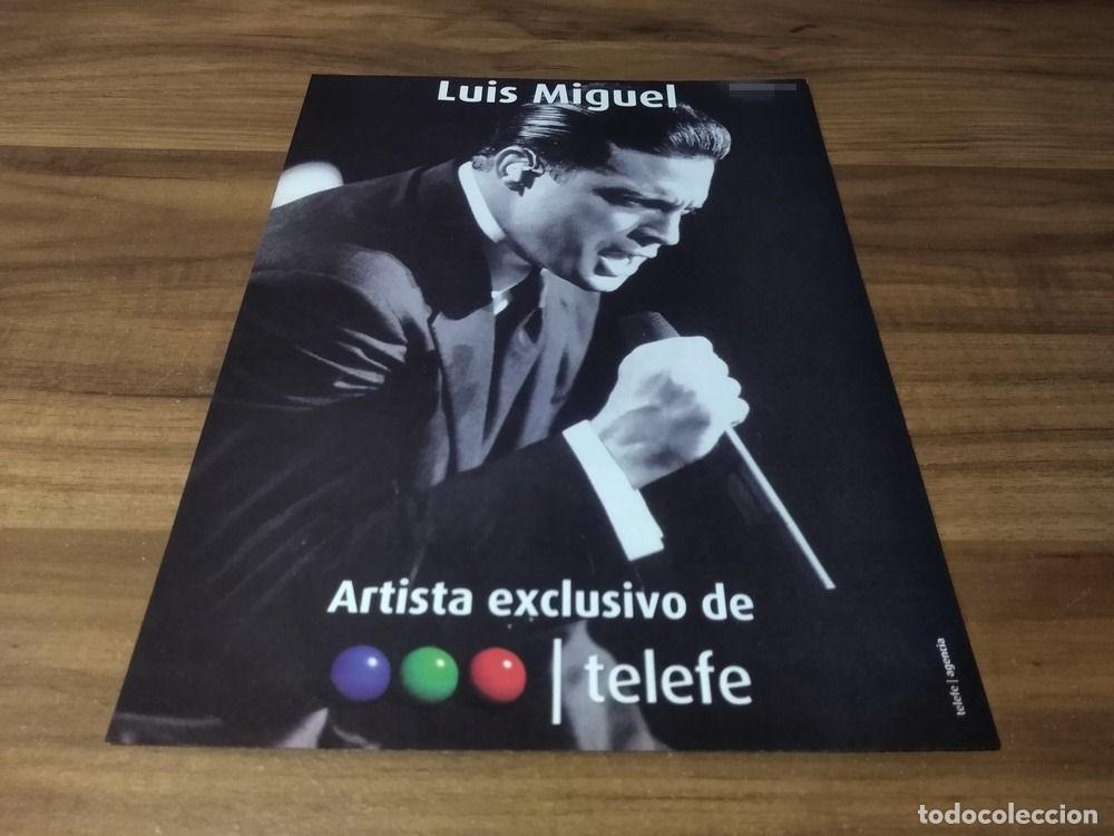 Otros Art&iacute;culos de Coleccionismo en Papel: (PG744) Publicidad Luis Miguel * Telefe