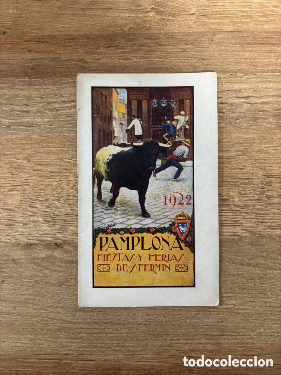 Otros art&iacute;culos de coleccionismo en papel: Programa San Ferm&iacute;n 1922 - Foto 1