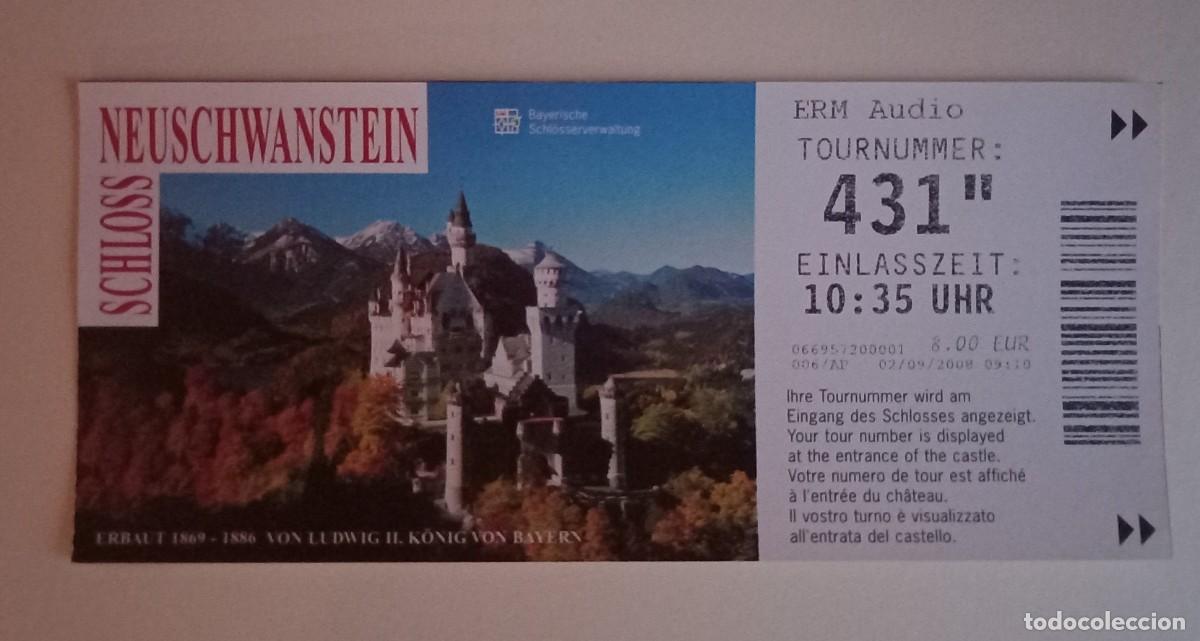 Outros artigos de papel: Entrada al castillo de Neuswachstein