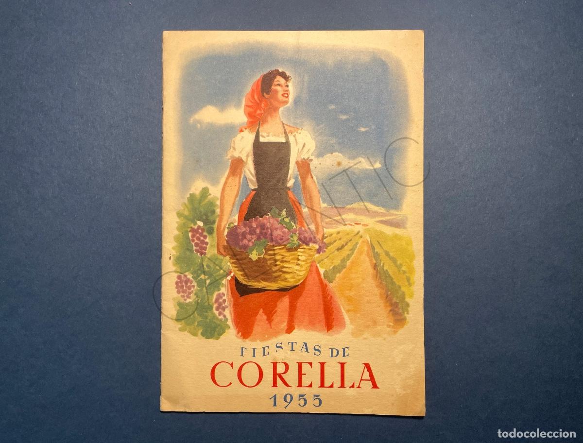Otros art&iacute;culos de coleccionismo en papel: Programa Corella fiestas 1955 &ndash; Navarra - Foto 1
