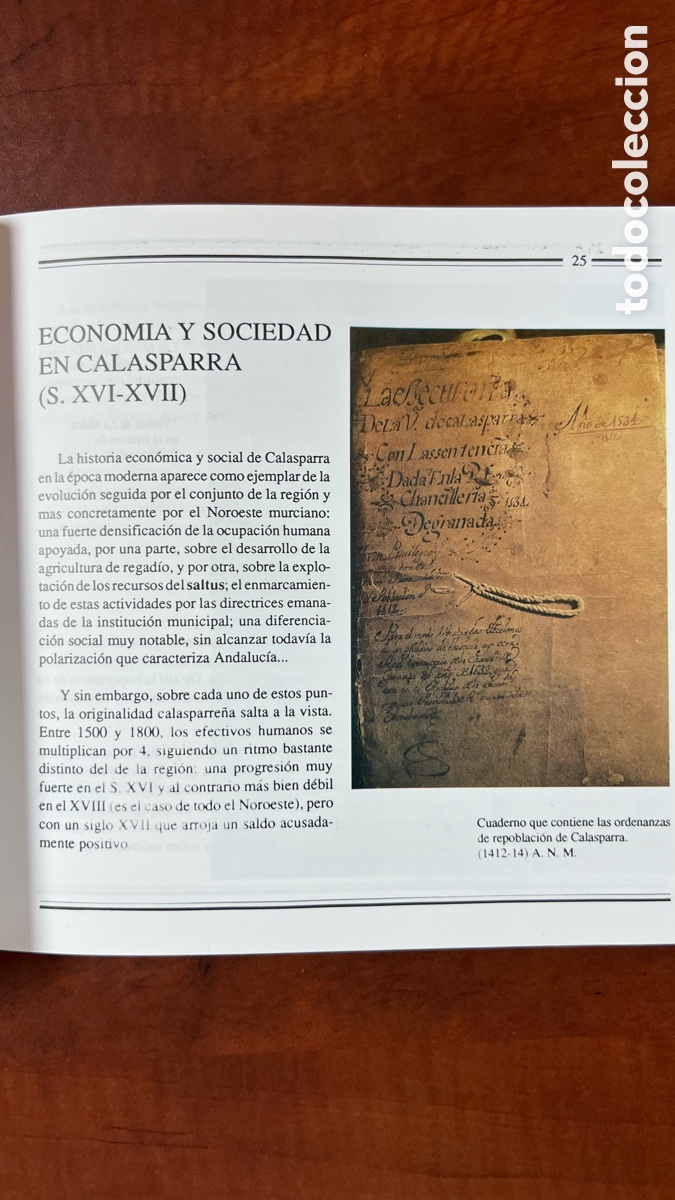 Otros art&iacute;culos de coleccionismo en papel: PROGRAMA DE ACTOS CALASPARRA 1989 - Foto 8