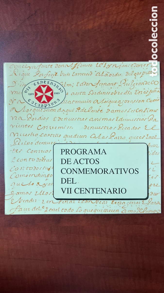 Otros art&iacute;culos de coleccionismo en papel: PROGRAMA DE ACTOS CALASPARRA 1989 - Foto 1