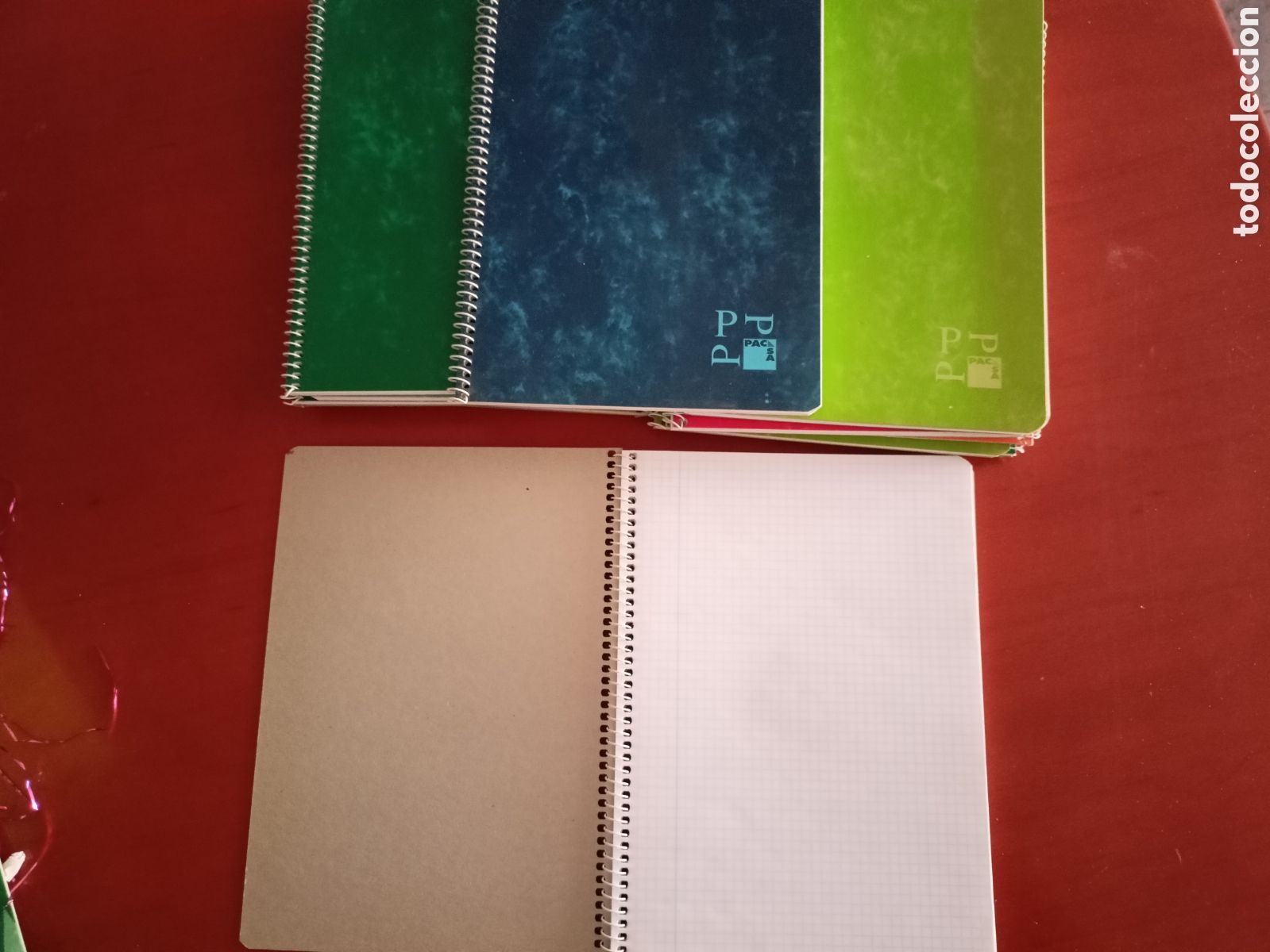 Sammelleidenschaft Andere Papierartikel: 13 libreta o cuaderno cuadricula con espiral 40 hojas. Tama&ntilde;o 4&deg;. Nuevo. Material escolar