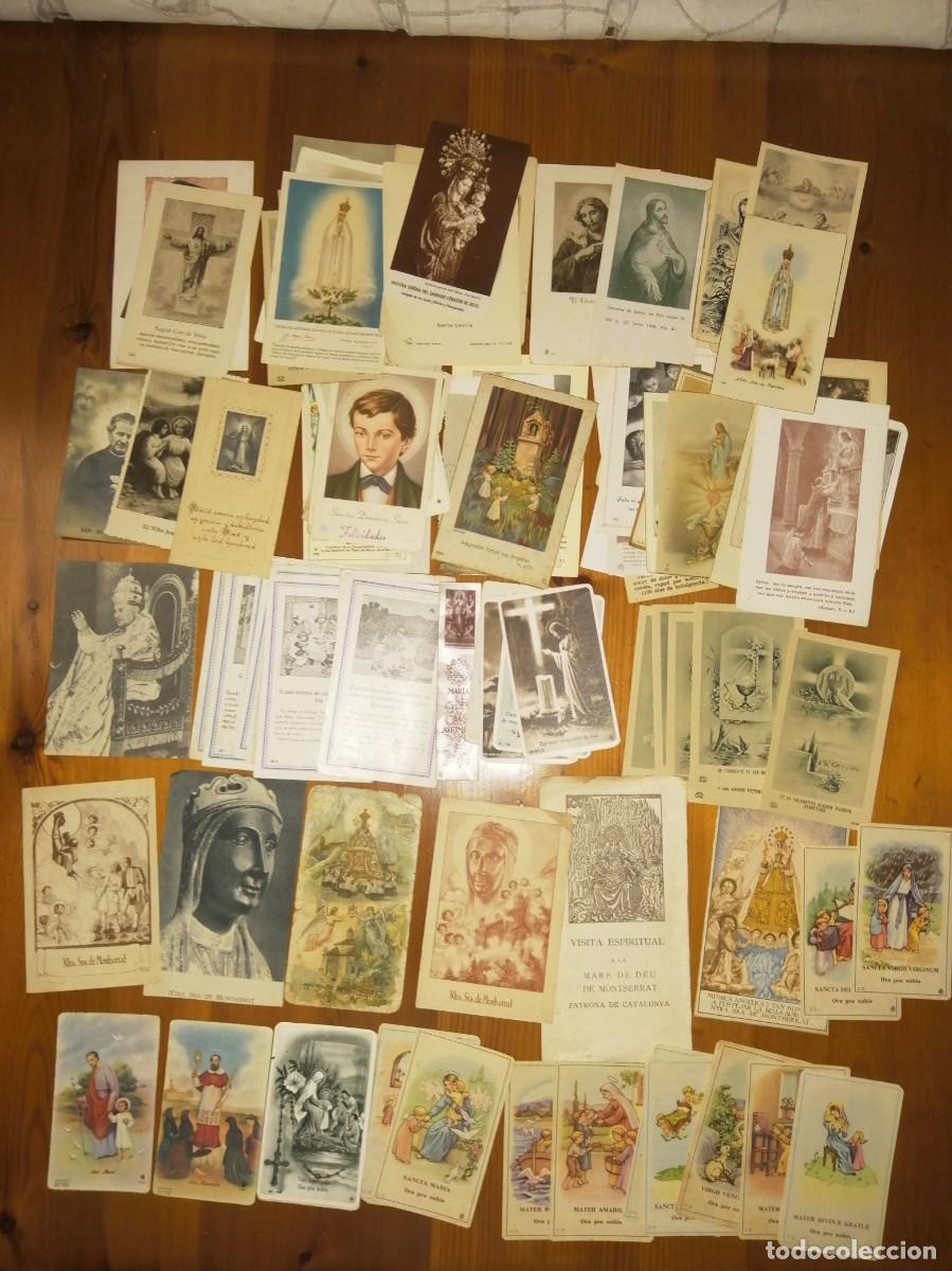 Otros art&iacute;culos de coleccionismo en papel: LOTE. 100 POSTALES RELIGIOSAS - Foto 1