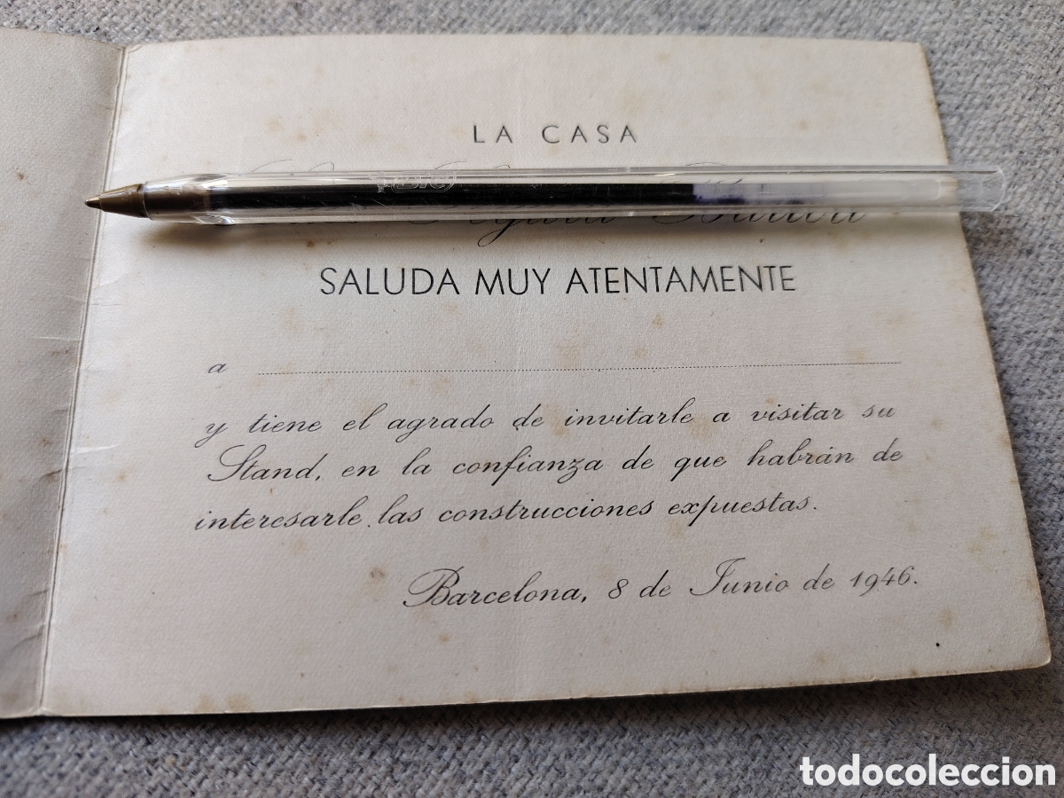 Otros art&iacute;culos de coleccionismo en papel: Folleto constructora Segura - Foto 3