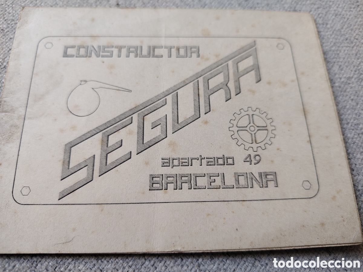Otros art&iacute;culos de coleccionismo en papel: Folleto constructora Segura - Foto 1