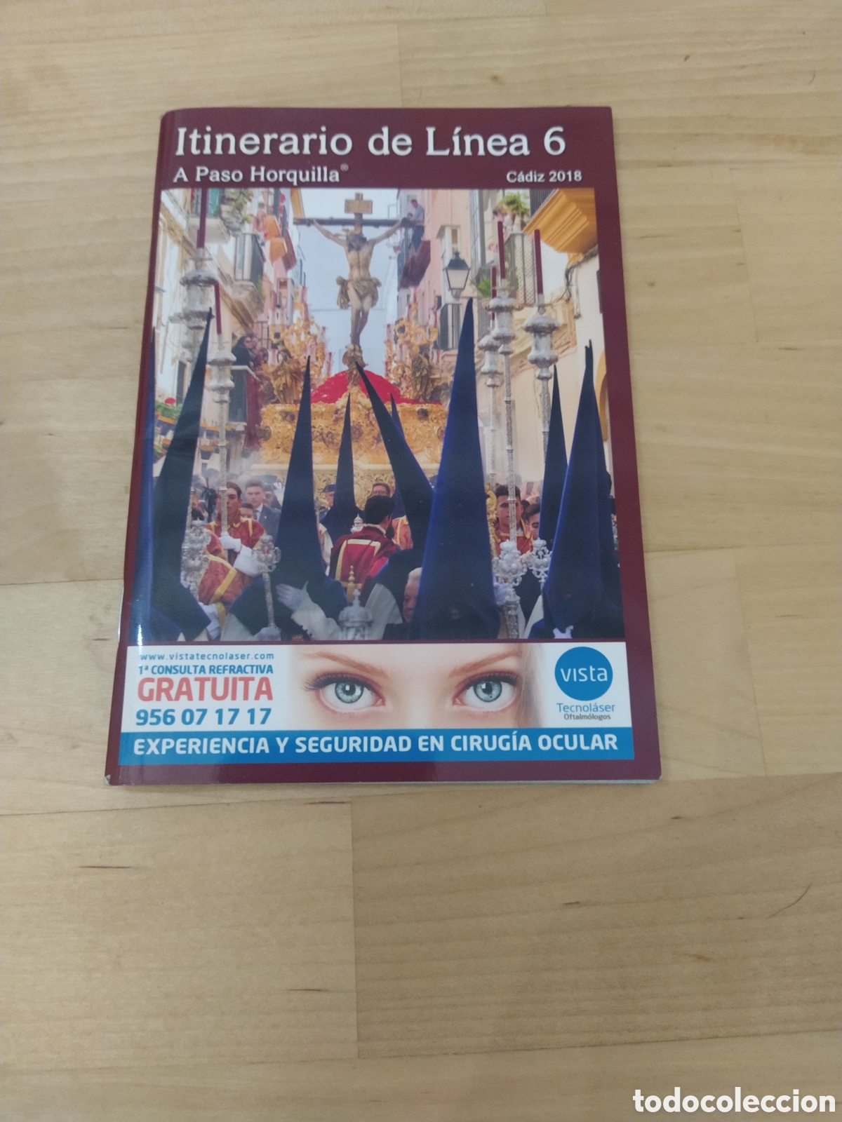 Otros Art&iacute;culos de Coleccionismo en Papel: ITINERARIO SEMANA SANTA DE C&Aacute;DIZ 2018