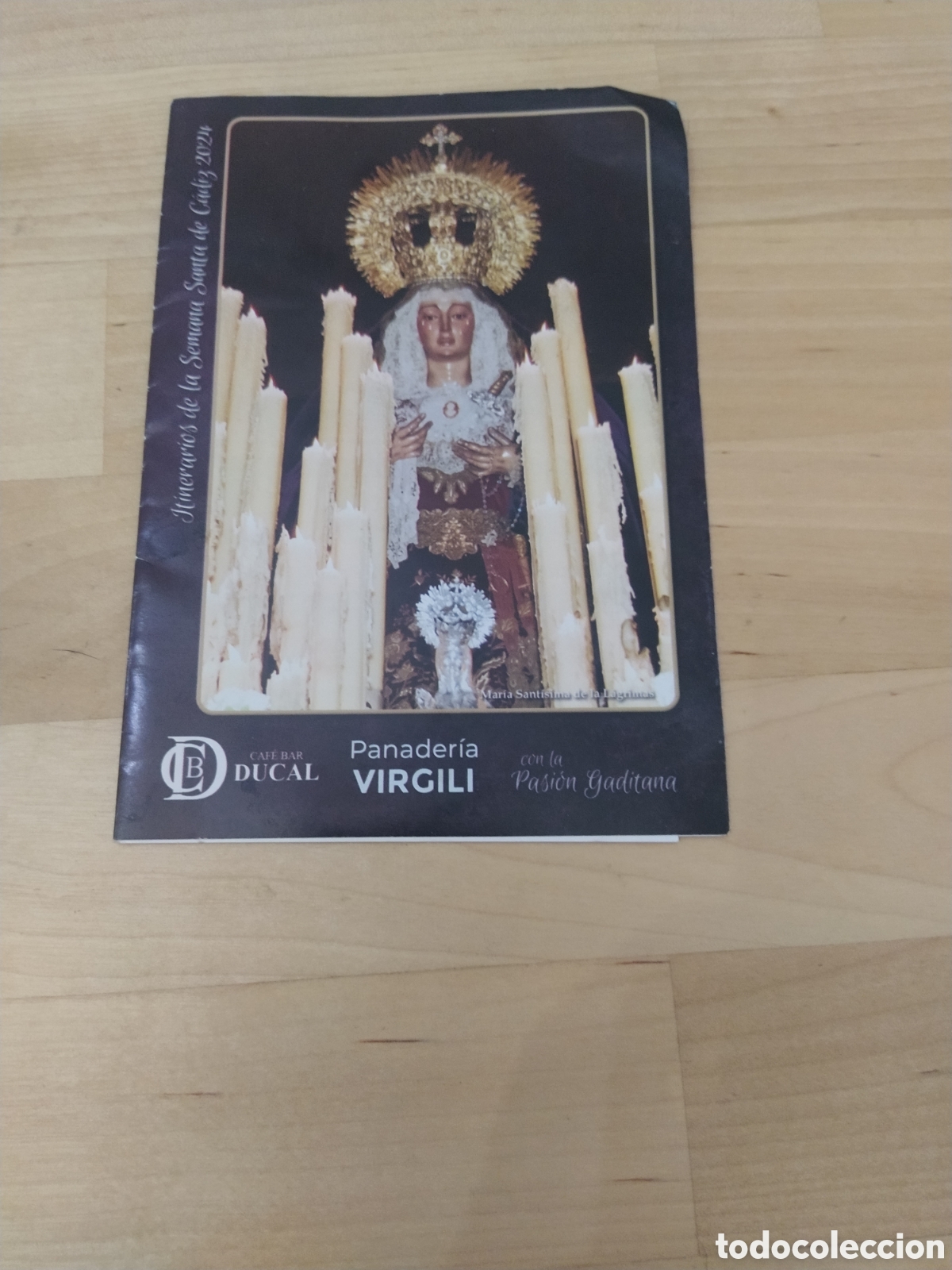 Otros Art&iacute;culos de Coleccionismo en Papel: ITINERARIO SEMANA SANTA DE C&Aacute;DIZ 2024