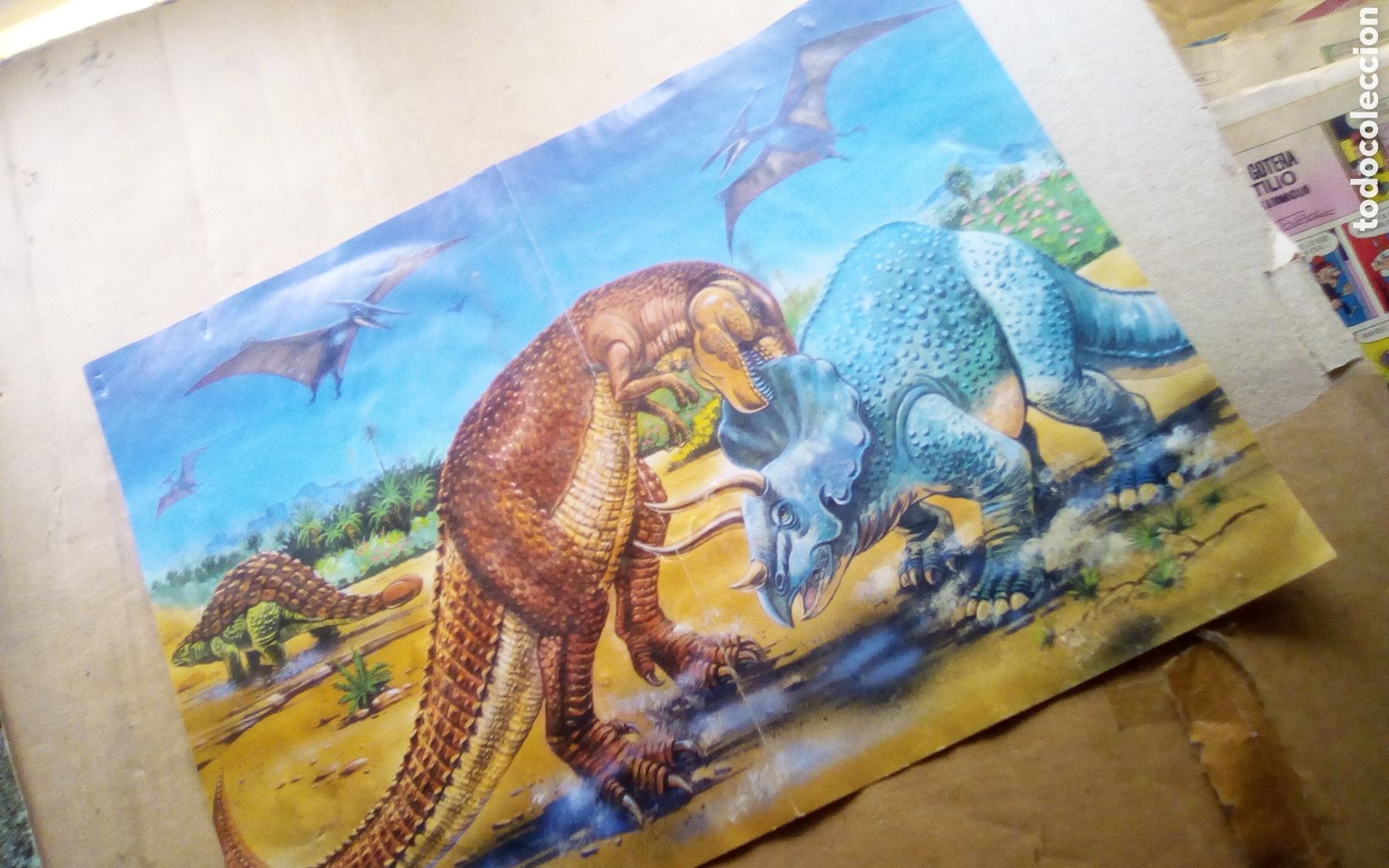 Paper Collecting Others: Varios dinosaurios. Es solo una l&aacute;mina hoja.