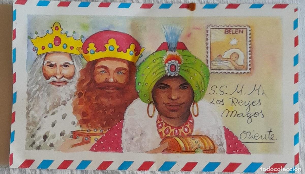 Otros Art&iacute;culos de Coleccionismo en Papel: ANTIGUA CARTA A S.S. M.M. LOS REYES MAGOS DE ORIENTE