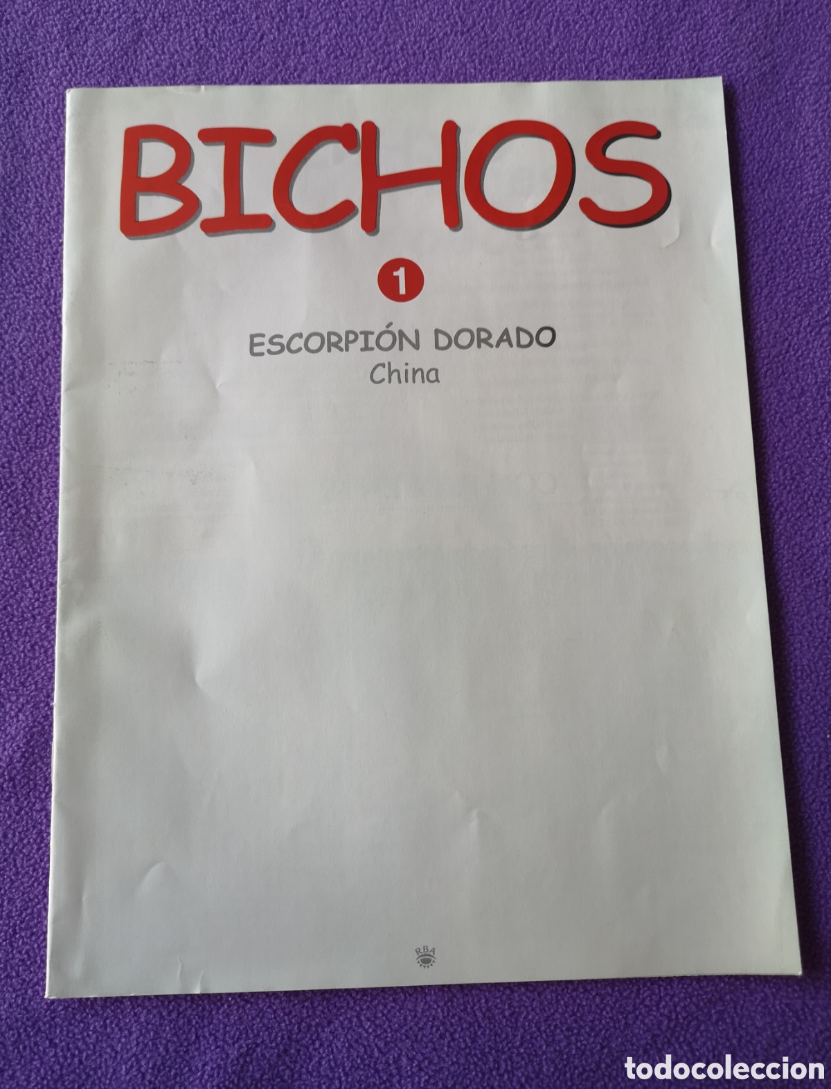 Otros art&iacute;culos de coleccionismo en papel: Fasc&iacute;culo Escorpi&oacute;n dorado - Foto 3