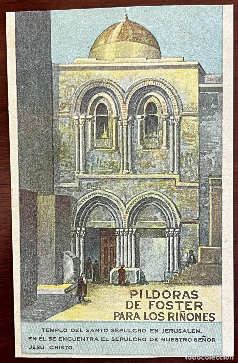 Collectionnisme Papier divers: ANTIGUA TARJETA CON PUBLICIDAD PILDORAS DE FOSTER PARA LOS RI&Ntilde;ONES DE FARMACIA, TAMA&Ntilde;O POSTAL, VER L