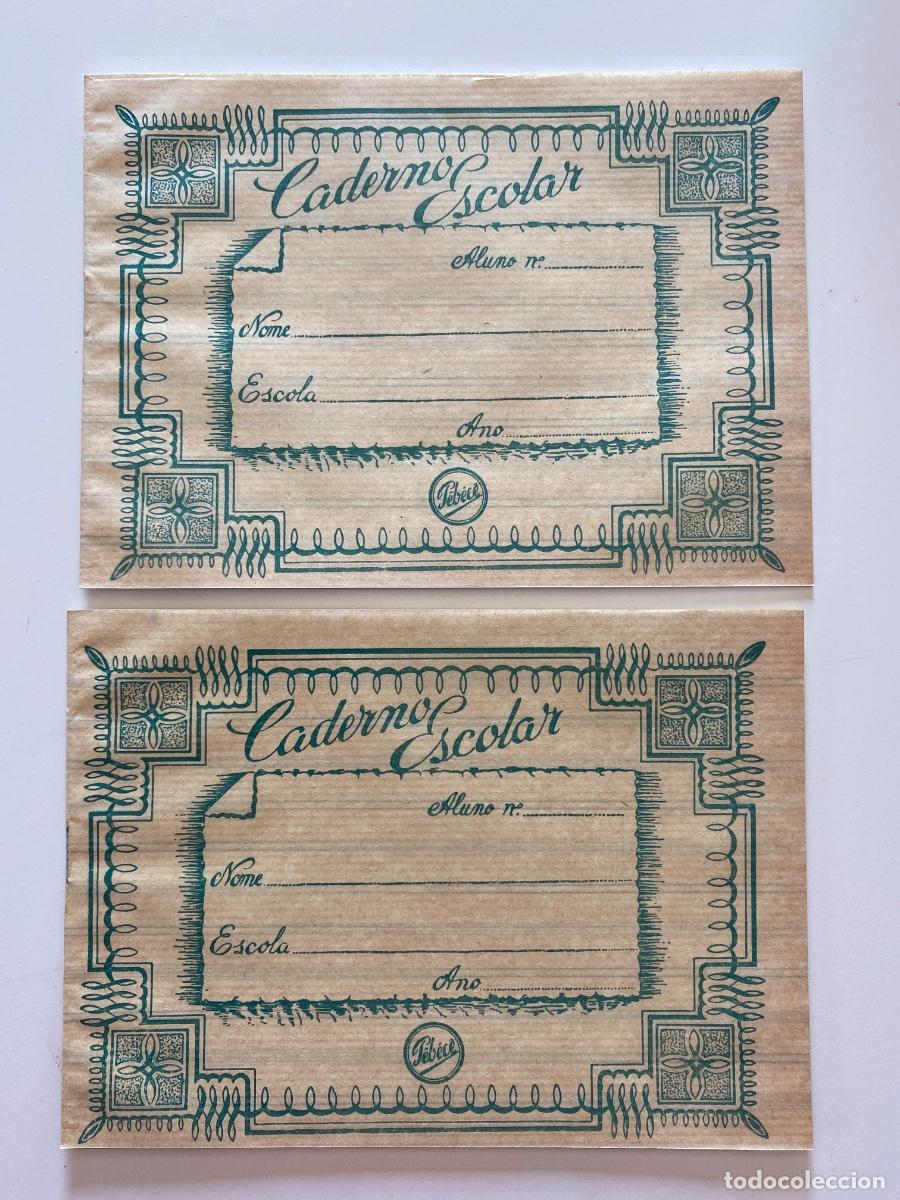 Otros Art&iacute;culos de Coleccionismo en Papel: Cuaderno escolar sin uso. Lote de dos